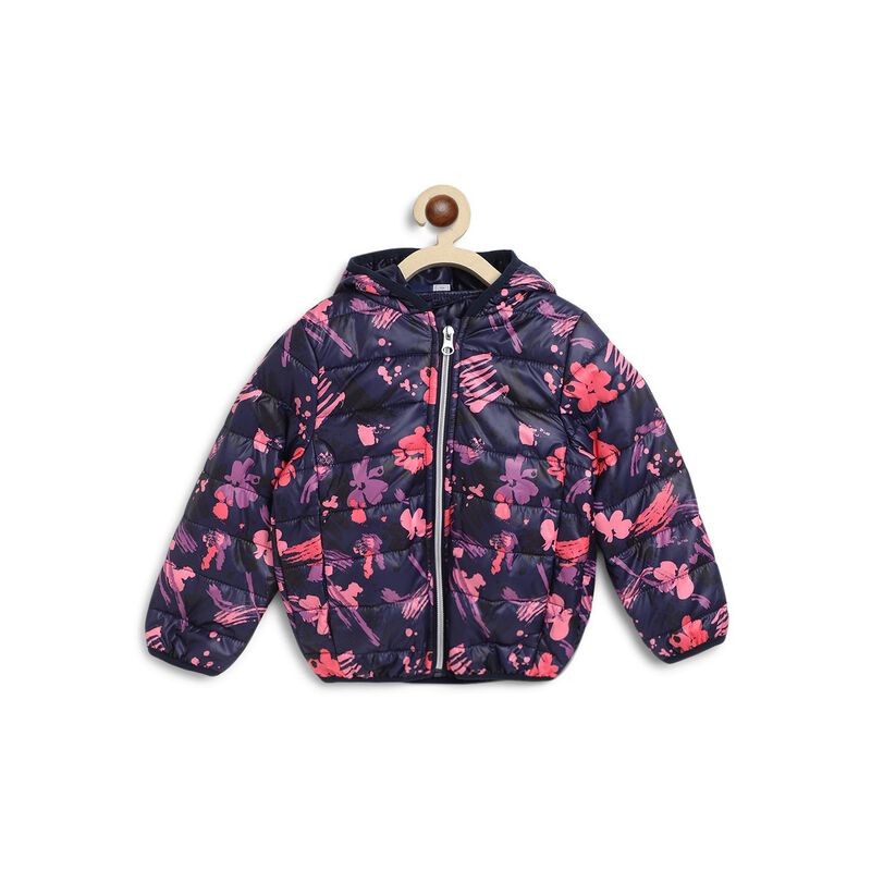 Printed Jacket with Hood image number 0